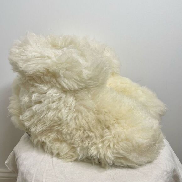 UGG Australia Classic Short Fluff Momma Mama Baby White Mini Winter Boots 8 - Picture 10 of 10